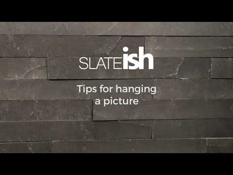 Slate-ish - Tips on hanging pictures
