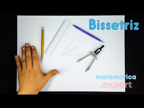 Vídeo: Como Construir A Bissetriz De Um Triângulo