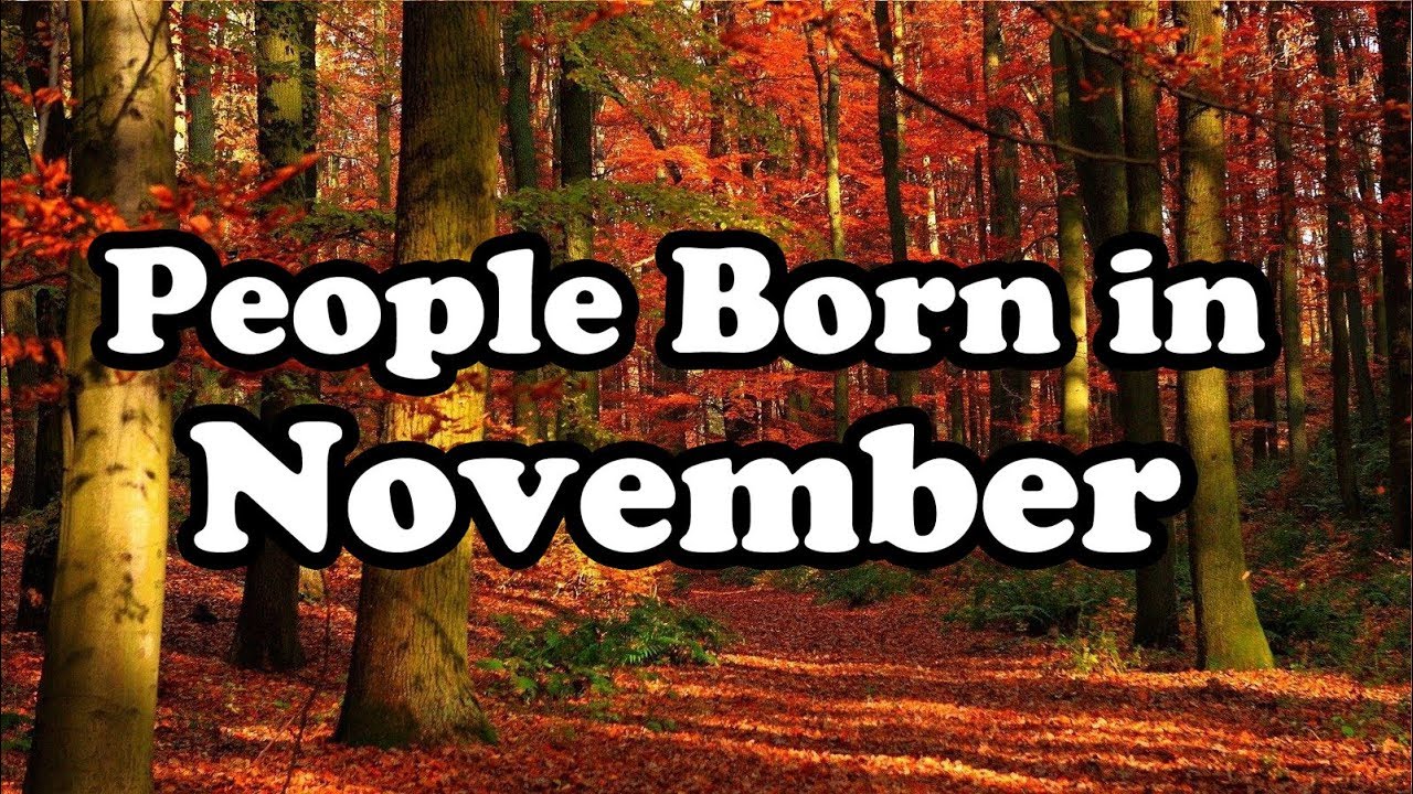 November | Birth Month Say About Your Personality | Happy Birthday