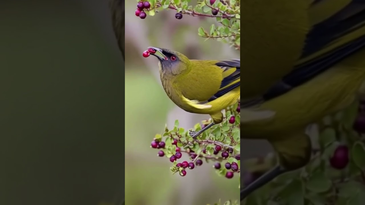 Meet the Korimako or Bellbird, native to NZ 