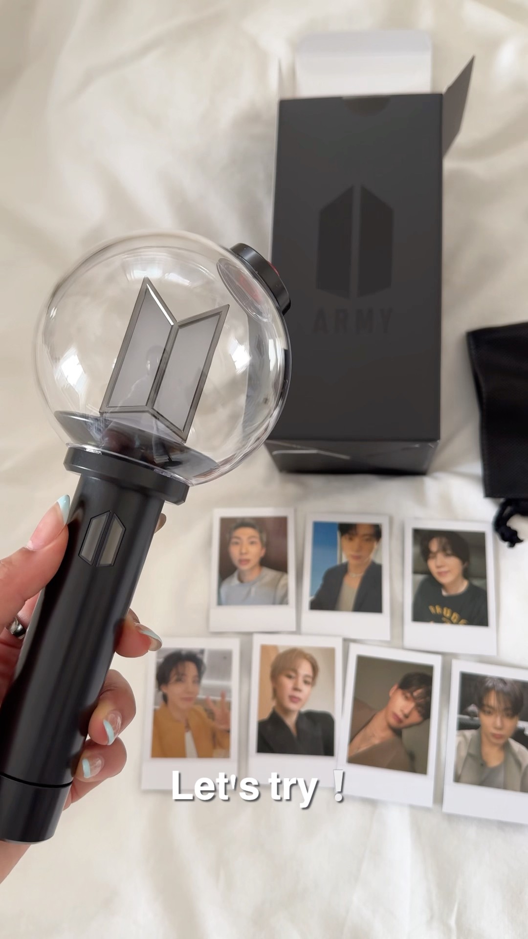 BTSアミボム4開封🖤使い方を解説！前と何が違うのか？ #bts #アミボム