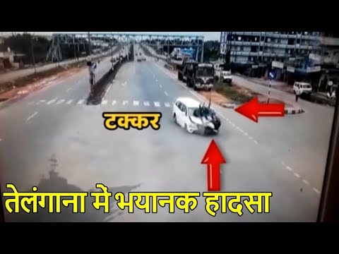 Scary visuals of a car smashing into three bike-borne goes viral