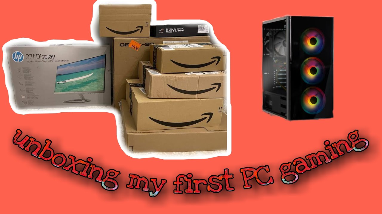 Unboxing my first pc gaming - YouTube