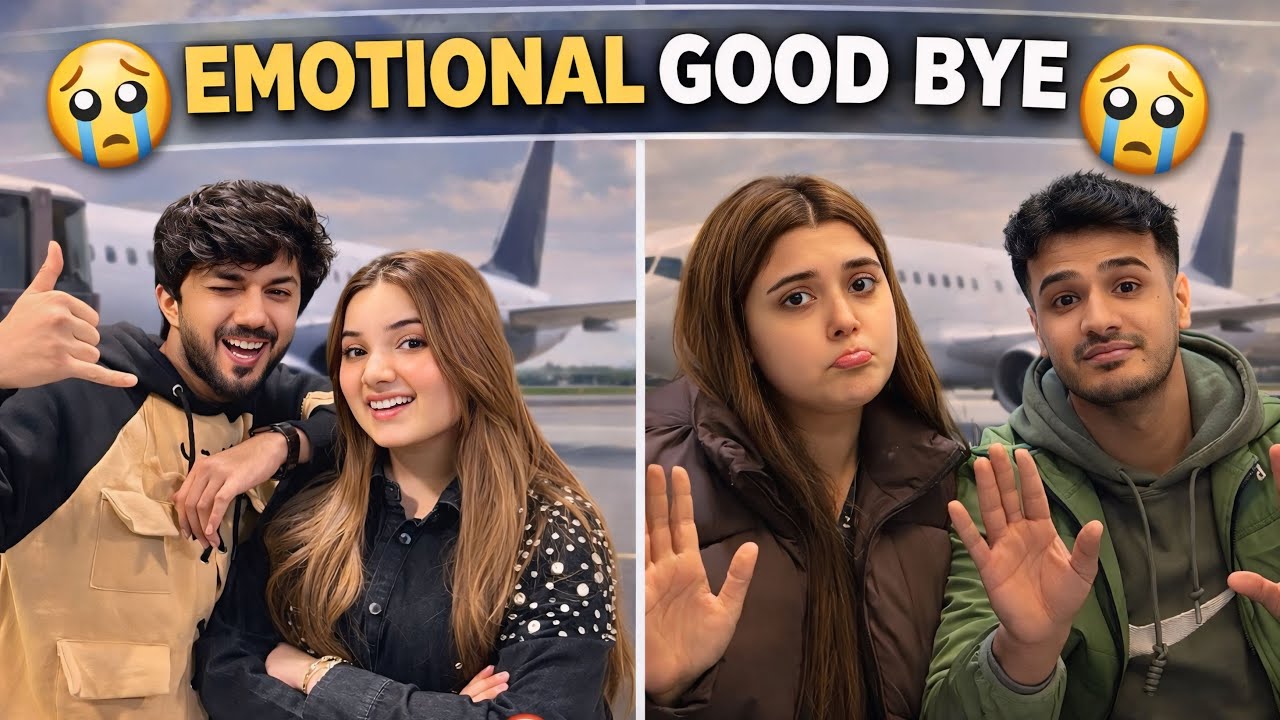 Back To Karachi 🤩❤️ | Emotional Good Bye 🥺🥲 | @RabeecaKhan |
