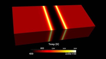 Direct Numerical Simulation of a Reacting n-Heptane Flame