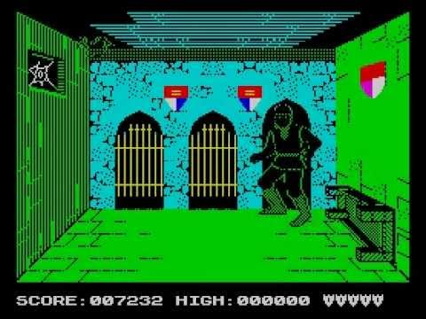 Dragon's Lair II: Escape from Singe's Castle Walkthrough, ZX Spectrum