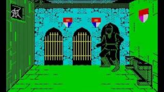 Dragon's Lair II: Escape from Singe's Castle Walkthrough, ZX Spectrum