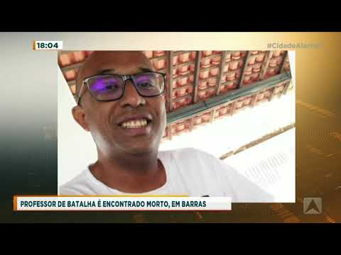 Professor de Batalha é encontrado morto em Barras