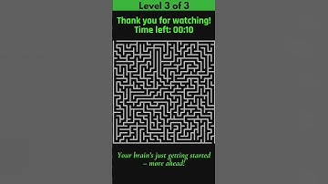 Can You Solve All 3 Maze Puzzles? 🧠 Fast Brain Game Challenge!