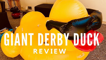 GAME Giant Derby Duck Inflatable Review