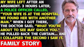 My Wife Left After We Argued. Then a Cop Called: “She’s in the ER With Another Man.” | Revenge Dad