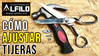 🔧✂️ CÓMO AJUSTAR TIJERAS PARA TELA Parte_1: Como Nunca Antes Se Había Visto en YouTube!... NUNCA! 🫢