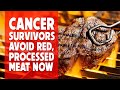 Avoid red and processed meat says study to prostate cancer survivors #drdavidsamadi