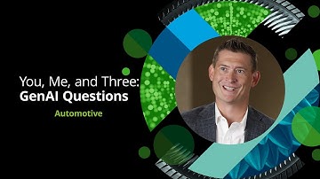 You, Me, and Three | Exploring GenAI in Automotive