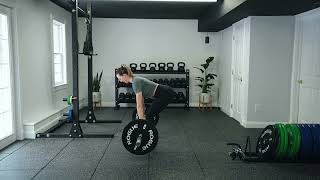 BB Complex: Front Squat, Push Press, Row, Deadlift