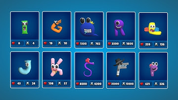 New Merge Alphabet Lore, Symbol Lore, Number Lore (A-Z) 2 | Merge Alpha: Letter Run