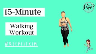 Fat Burning Low Impact Walking Workout with Kim - 15-minutes