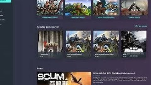 Private Conan Exile Server über G Portal neustarten
