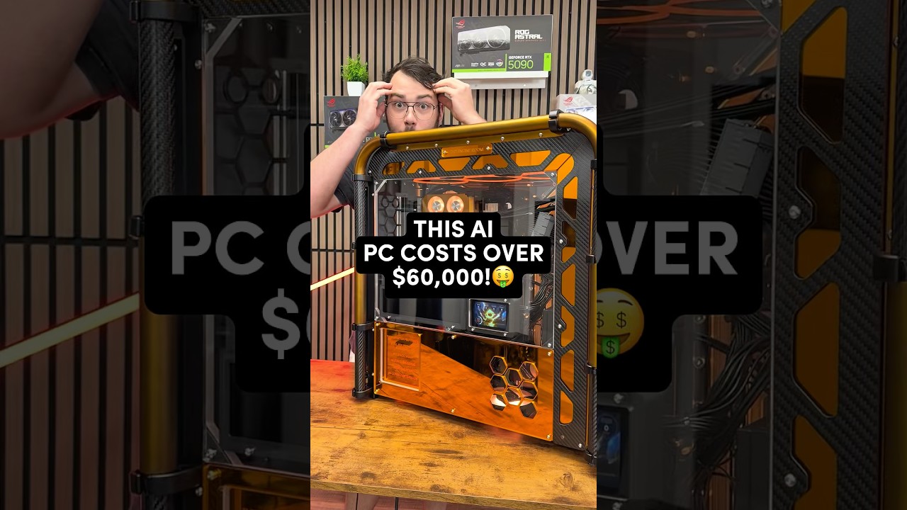 ⁣A $60,000 PC for Local AI LLM Training! 🤑
