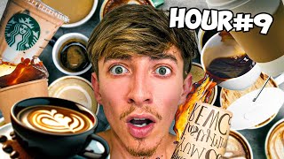 Drinking Coffee Every Hour For 24 Hours!