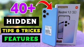 REDMI 12 5G TIPS & TRICKS || REDMI 12 5G TOP 40+ HIDDEN FEATURES ||