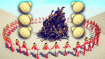 CIRCLE  100x POT THROWER vs EVERY UNIT Part 2 #18 | TABS - Totally Accurate Battle Simulator