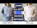 Best Essential / Basic Hoodies For Men? John Elliott Kake Mock Pullover and Raglan Hoodie Review