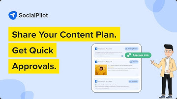 How To Share Content Calendar With Clients Directly for Approvals | SocialPilot