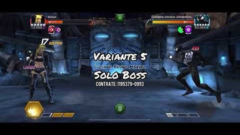 variant 5 all boss figths - blood e venom all 6 bosses - Marvel Contest Of Champions - EXPLORED 100%