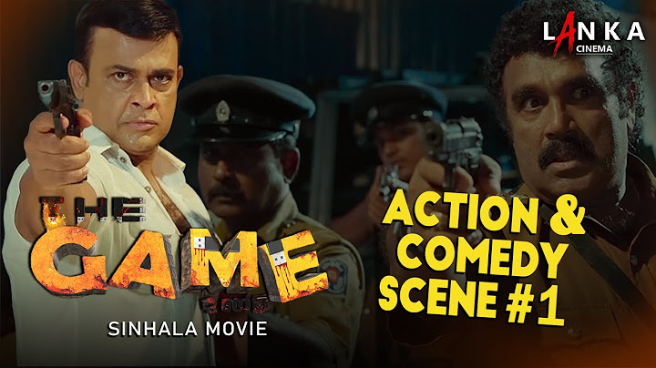 ද ගේම් සිංහල චිත්‍රපටය -පටන් ගත්තා! 😂🎬 #scene 1 #ranjanramanayake #thegame #lankacinema #sinhalafilm