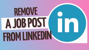 How to Remove a Job Post From LinkedIn - Step By Step Tutorial
