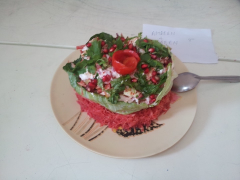 salad-competition-in-school-from-class-6-to-9-|-salad-decoration-idea|