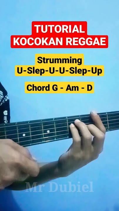 Tutorial Gitar Genjrengan Reggae Gampang #shorts
