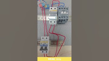 How to Connect Two Power Sources with EK63 63A 2P Changeover Switch and AC Contactor.