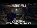 Resident Evil 4 - All Collectibles - Chapter 4 (Treasures, Castellans, Weapons, Upgrades, Recipes)