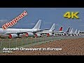 Biggest Aircraft Graveyard [4K] in Europe (Tarbes)