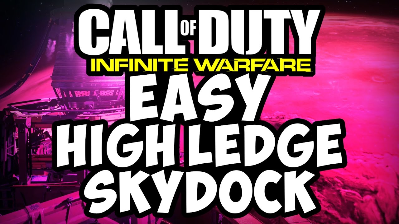 COD IW Skydock Easy High Ledge Online (COD IW Glitches) PS4/XB1/PC