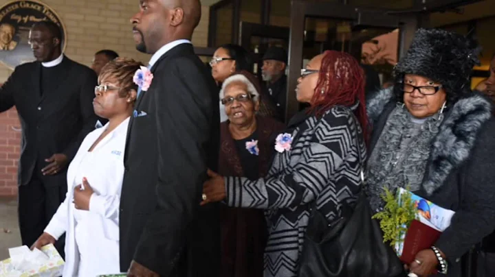 Funeral for Stoni and Stephen, slain Detroit child...