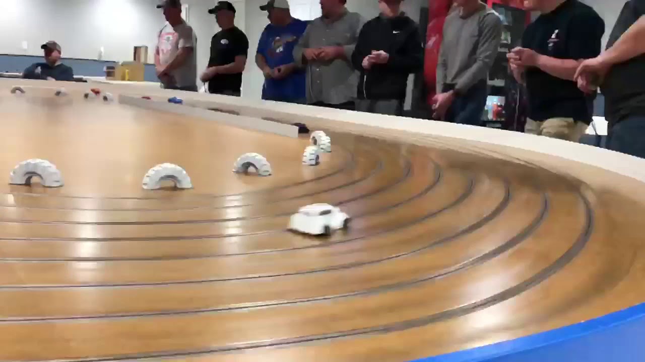 Womp Legends Oval Slot Car Racing YouTube