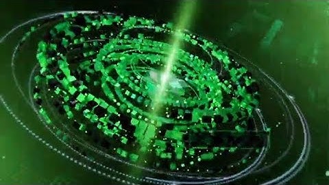 Data Visualization Blockchain. Explainer for Fractonet | Crypto and Blockchain 3D Animation