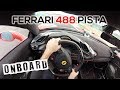 FERRARI 488 PISTA ON TRACK | POV | HARD DRIVEN (Romain Monti)