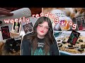 Reading extreme horror and lgbtq romance  weekly reading vlog