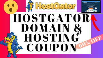 Hostgator Domain And Hosting Coupon Code | 60% OFF | BIG SAVINGS!!