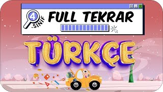 4 Sınıf Türkçe 1 Dönem Full Tekrar 