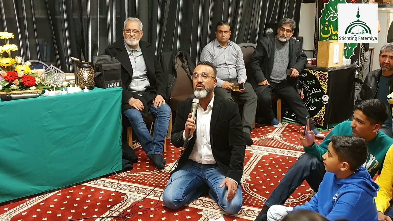 مجلسی ولادت باسعادت امام حسن مجتبی علیه السلام فاطمیه نایمخن هالند