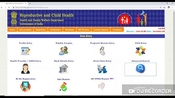 RCH PORTAL: Child registration & service updation explained in kannada