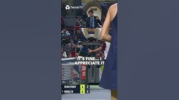 Incredible SPORTSMANSHIP In Rublev vs Dimitrov 🥹