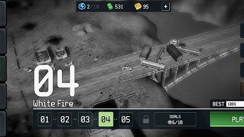 WAR DRONE: MILITARY BATTLE GAME LEVEL 4-White Fire