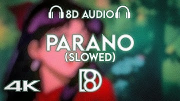 Parano (Slowed) - Frozy, DDB | BASS BOOSTED | 8D Audio | Use Headphones 🎧
