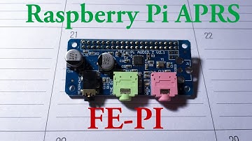 FE-Pi Z Audio Card For The Raspberry Pi Using It For APRS
